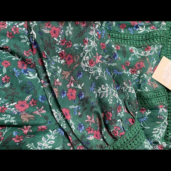 Free Generation long sleeve, teal dress, size M. - Picture 6 of 7